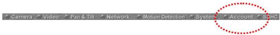 Camera Video Pan & Tilt Network Motion Detection System Account SDHC