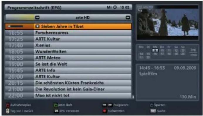 Programmzeitschrift (EPG) Mi 15 02 arte HD Sieben Jahre in Tibet 16:55 Forscherexpress 17:25 ARTE Kultur 17:40 Xenius 18:05 Wunder/Welten 18:55 ARTE Meteo 19:00 So isst die Welt 19:45 ARTE Info 20:00 ARTE Kultur 20:15 Die schönsten Küsten Frankreichs 21:00 Die Revolution ist kein Gala-Diner 22:00 Ma…