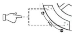 LENCO DVT-2236 - Einstellen der Lautstärke - 2