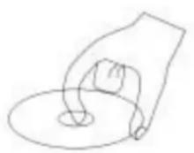 LENCO DVT-2621 - Handhabung von Discs - 1