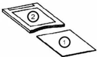 KATHREIN UFS 923si - Einsetzen der Smartcard und des CA-Modules - 1