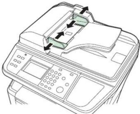 KYOCERA FS-3640MFP/KL3 - Breitenführungen ausrichten. - 1