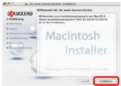 Jhrcneus Kyocera System Installieren Willkommen bei: Ihr neues Kyocera System KYGOCERA Einführung Bisien Lianz Dokkina aktiva Installation Installar Zusammaktung Wilkommen zum Installationsprogramm von Mac OS X. Dieses Installationsprogramm führt Sie Schritt für Schritt durch die Installation... Macintosh Installer Copyright © JHRCY KYGOCERA NIPA Objektiv Zurück Fortfahr