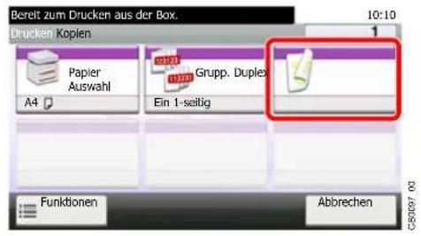 Bereit zum Drucken aus der Box. 10:10 Drucken Kopien Papier Auswahl Grupp. Duplex A4 Ein 1-seitig Funktionen Abbrechen C58097-00