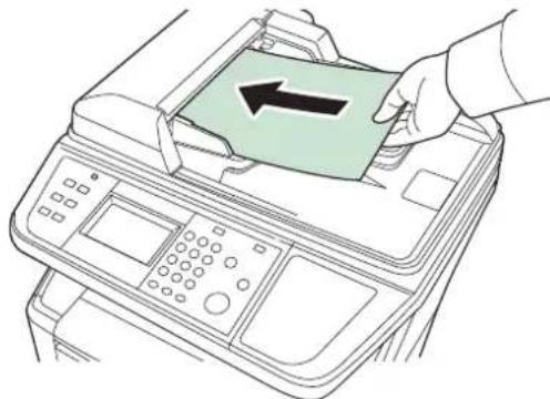 KYOCERA FS-3640MFP/KL3 - Originale einlegen. - 1