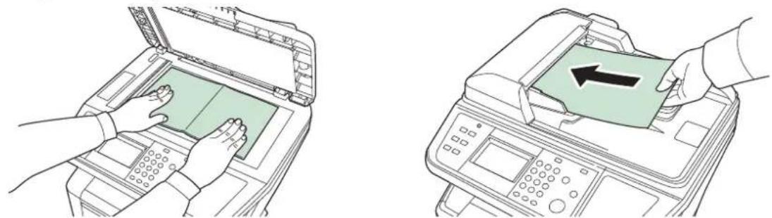 KYOCERA FS-3640MFP/KL3 - Originale anlegen. - 1