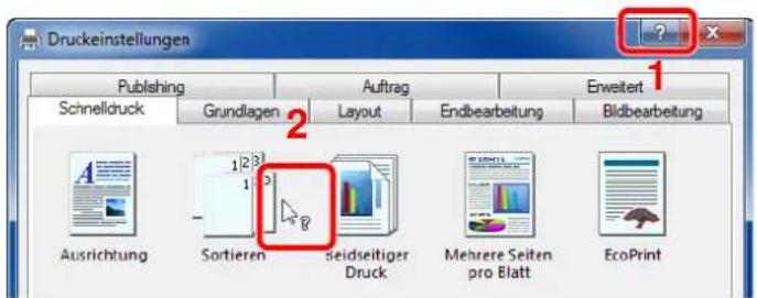 Druckeinstellungen Publishing Auftrag Erweitert Schneldruck Grundlagen Layout Endbearbeitung Bildbearbeitung Ausrichtung Sortieren Beidseitiger Druck Mehrere Seiten pro Blatt EcoPrint