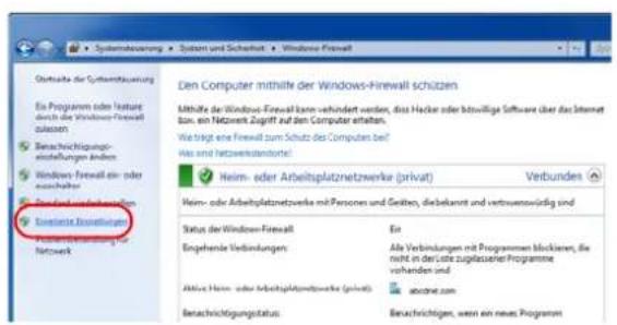 Systematsteuernung System und Sicherheit Windows Firewall Obstalt der Gegeninflussung Es Programm oder laktur durch der Windows-Firewall klassen Berachichtigungs- einstellungen anders Windows-Firewall ein- oder auszahalten Erwartete Investitions Förder Veränderung für Network Den Computer mithilfe der Windows-Firewall schützen Mithilfe der Windows-Firewall kann verbindt werden, dass Hacker oder böswillige Software über das Internet bzw. ein Network Zugriff auf den Computer erhalten. We trags eine Firewall zum Schutz des Computers bei Was sind Netzewertenskore! Heim- oder Arbeitsplatznetzwerke (privat) Verbunden Heim- oder Arbeitsplatznetzwerke mit Personen und Geithes, diebelannit und vertruenowürdig sind Status der Windows-Firewall Ein Eingehende Verbindungen: Alle Verbindungen mit Programmen blockieren, die nicht in der Uchte zuglüssenen Programme vorhanden und Aktive Heim- oder Arbeitsplatznetzwerke (privat) abccare.com Berachichtigungsstatus: Bereichrichtigen, wenn ein neues Programm