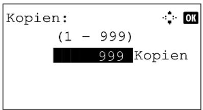 Kopien: (1 - 999) 999 Kopien