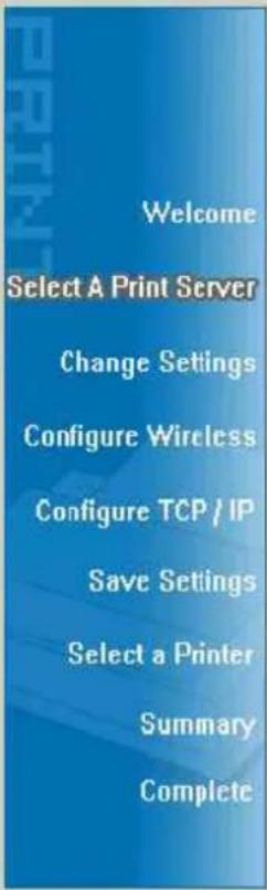 Longshine LCS-PS112 - Network Print Server Setup Wizard - 1