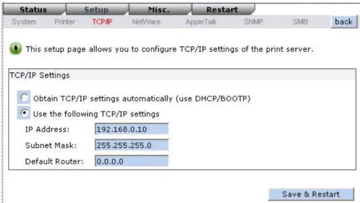 Longshine LCS-PS112 - TCP/IP Einrichten: - 1