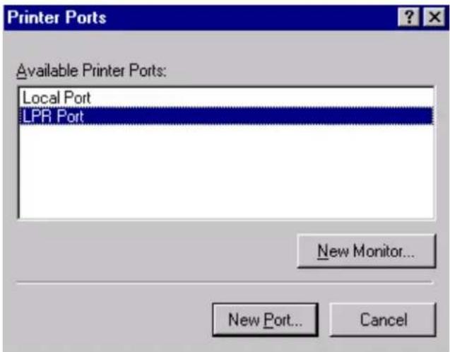 Longshine LCS-PS112 - Windows NT LPR Port Printing Installation - 1