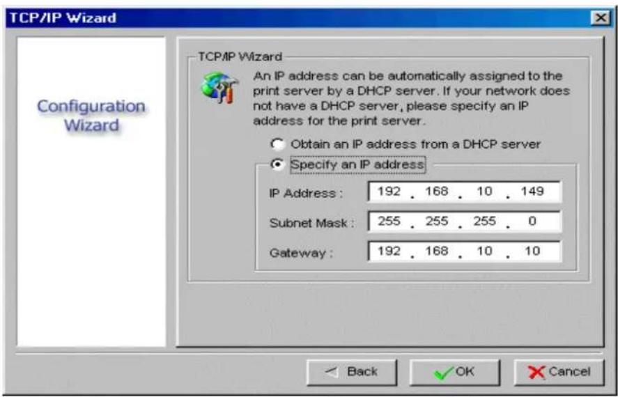 Longshine LCS-PS112 - TCP/IP Assistenten - 2