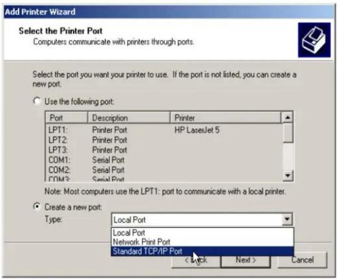 Longshine LCS-PS112 - Windows 2000/XP/2003 Standard TCP/IP Port Printing Installation - 1