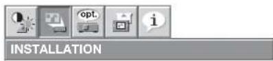 MITSUBISHI WL2650 - How to set the menus: - 2