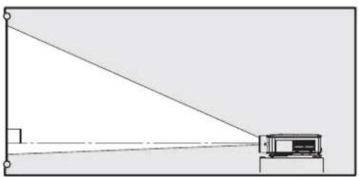Simple line drawing of a right triangle with an adjacent rectangular object, no text or symbols present