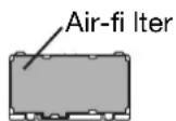 MITSUBISHI MH2850U - Cleaning of the air-fi Iter - 2