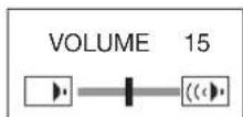 MITSUBISHI MH2850U - Volume from the speaker - 1