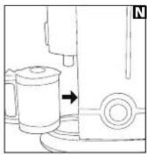 MORPHY RICHARDS 10/12 cup filter 47064 - WARNING: The stainless steel jug and the hotplate will remain hot for sometime after switching the machine off. - 1