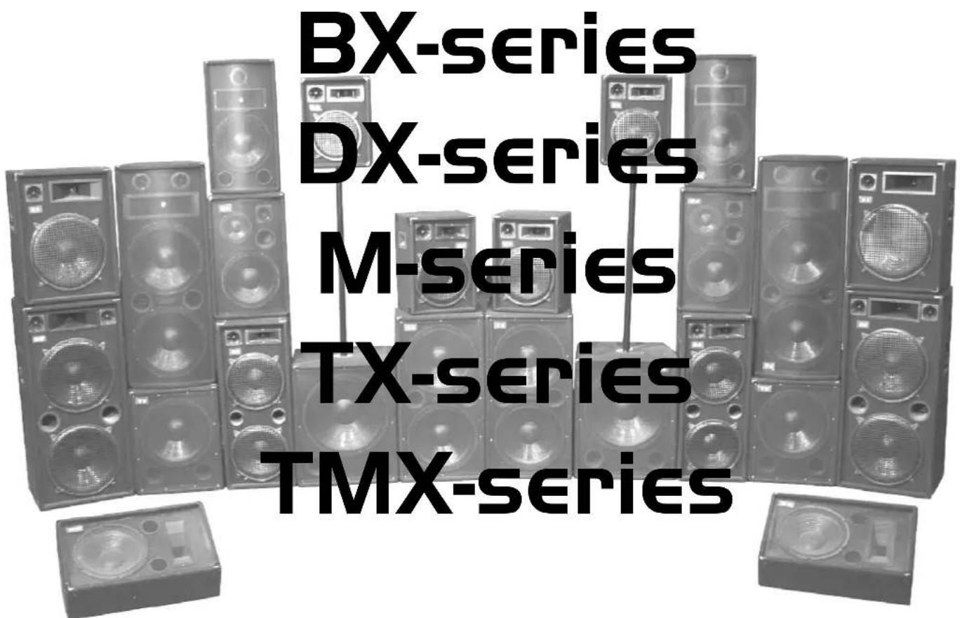 BX-series DX-series M-series TX-series TMX-series