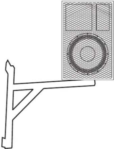 Omnitronic PAS-210 II - Installation on a wall-mounting - 1