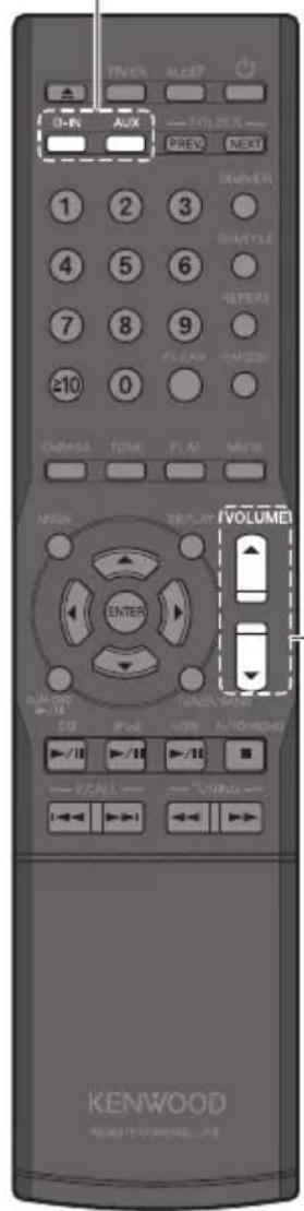 TINER ALABY 0-IN AUX PREF NEXT 1 2 3 1 2 3 4 5 6 7 8 9 ≥10 0 ORASS TONE FLAT MATH MOSO REPLAY VOLUME ENTER ALABY OFF PREF UVER ALABY KENWOOD TURING