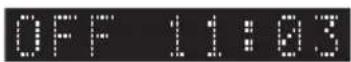 KENWOOD K-521-B - Wählen Sie die „OFF“-Einstellung (Endzeit). - 3