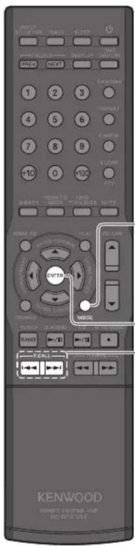 KENWOOD K-711 - Einstellen von Supreme EX - 1