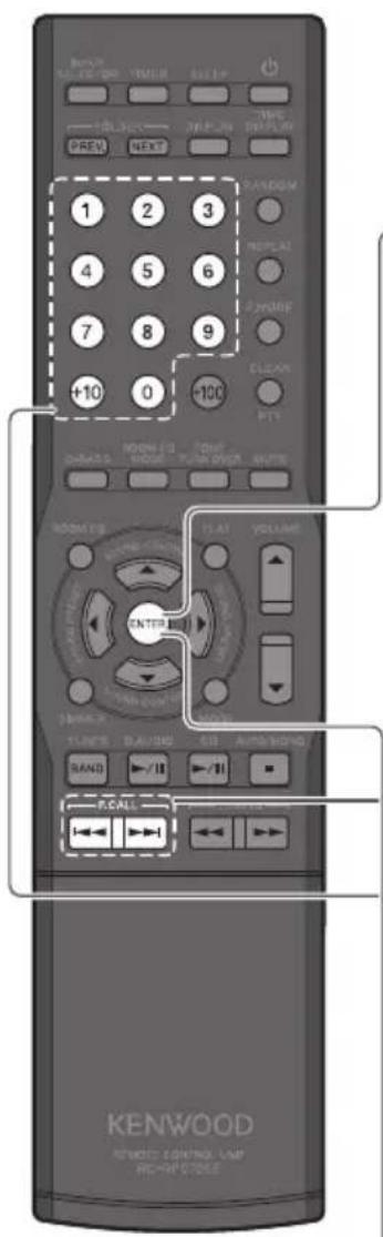 1 2 3 4 5 6 7 8 9 +10 0 -100 PICKLE DOWN/12 MOVE TURN/12 OUTLET LOAD/12 PLAY VOLUME ENTER TUNES DAJAS SB AUTO/MOND RAND -//- -//+ F.CAL 1←←→←→ KENWOOD STARTS CONTROL LIME RIGHT STORE
