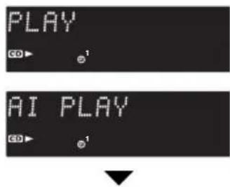 KENWOOD K-711 - Wählen Sie „PLAY“ oder „AI PLAY“. - 1
