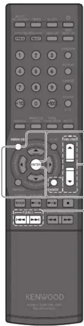 KENWOOD K-711 - Drücken Sie die Taste [ENTER]. - 2