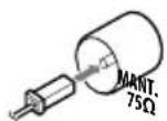KENWOOD M-707i-S - UKW-Antennenanschluss (FM) - 1