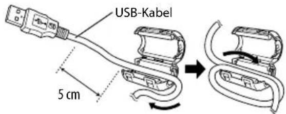 USB-Kabel 5 cm