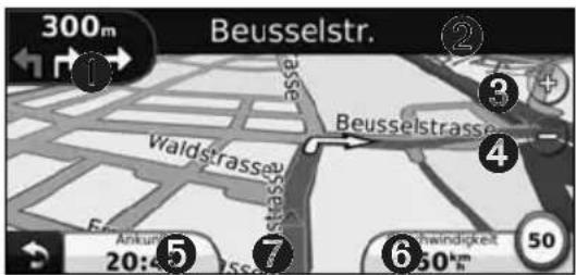 300m Beusselstr. Waldstrasse Beusselstrasse Ankunde 20:50 km Schwindigkeit 50km
