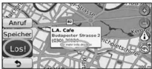 Anruf Speicher Los! L.A. Cafe Budapester Strasse 2 (030) 26920 Kempe Per mich Info drich 100 m