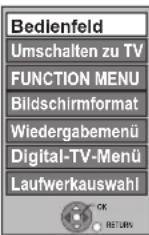 PANASONIC DMR-BST800EG - Verwendung des OPTION-Menüs - 1
