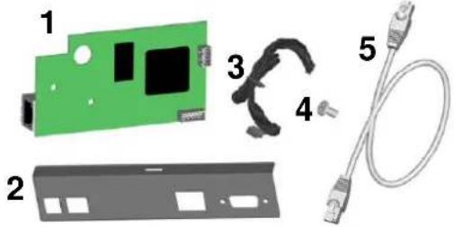C.Itoh EZ-DT2 - 4-4. Netzwerkkarten Installation - EZ-DT-4 Thermodrucker - 1
