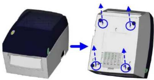 C.Itoh EZ-DT2 - 4-4. Netzwerkkarten Installation - EZ-DT-4 Thermodrucker - 2