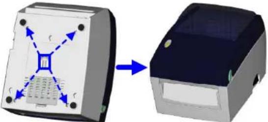 C.Itoh EZ-DT2 - 4-4. Netzwerkkarten Installation - EZ-DT-4 Thermodrucker - 13