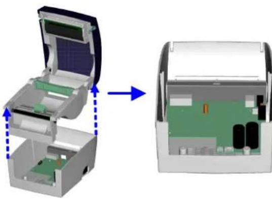 C.Itoh EZ-DT2 - 4-4. Netzwerkkarten Installation - EZ-DT-4 Thermodrucker - 5