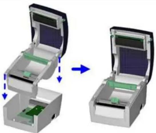 C.Itoh EZ-DT2 - 4-4. Netzwerkkarten Installation - EZ-DT-4 Thermodrucker - 11