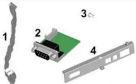 C.Itoh EZ-1105 - 4-1. RS-232 Modul Installation (Serielle Schnittstelle) - 1