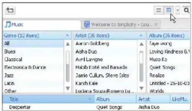 Music Welcome to Simplicity - Cour... Genre (12 items) All Blues Classical Electronica & Dance Jazz Lach Other Artist (35 items) Aaron Goldberg Aisha Duo Avril Lavigne Habib Kolté and Bamada Jamie Cullum, Steve Isles Karsh Kale Luciana Souza/Romero Lu... Album (35 items) faye wrong Loving Kindness & Muso Ko Quiet Songs Realize Untitled - 26-10-03 Worlds Title Album Artist LikeMu.. Despertar Quiet Songs Aisha Duo