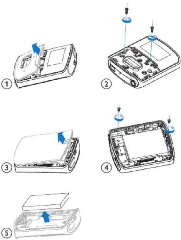 PHILIPS GoGear Raga SA3RGA04K - Warnung - 2