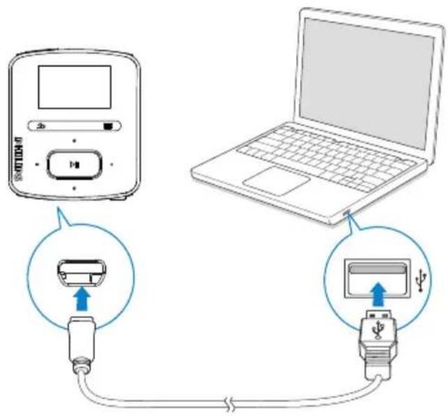 PHILIPS GoGear Raga SA3RGA04K - Tipp - 1