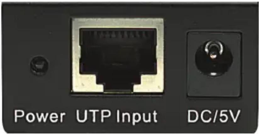 Power UTP Input DC/5V