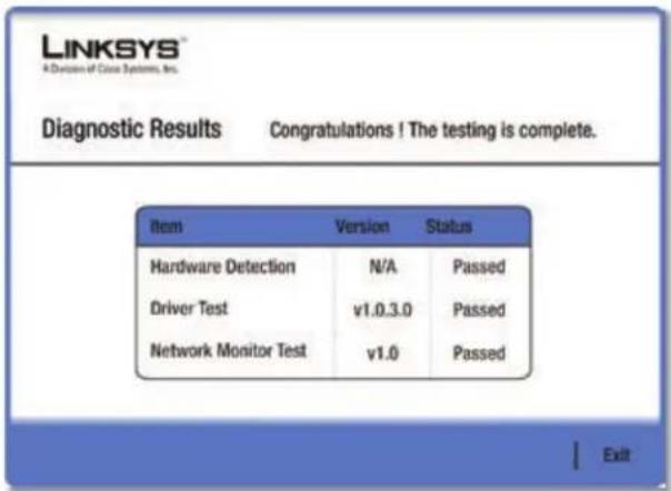 LINKSYS WUSB100 - How to Use the Diagnostics Utility - 1