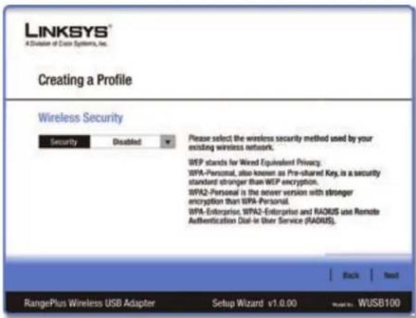 LINKSYS WUSB100 - Advanced Setup - 5