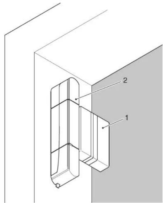 OLYMPIA 5908 - Montagebeispiel Tür: - 1