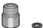 PANASONIC NR-B53VW1-WE - Anschlusssatz (mitgeliefert) - 2